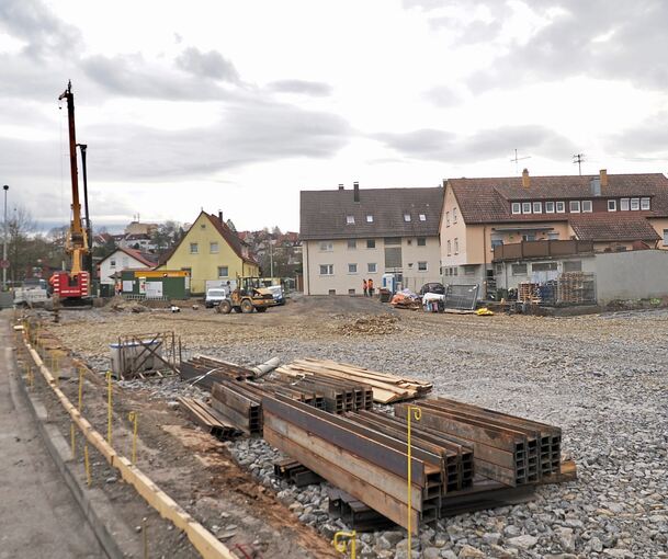Die Arbeiten auf dem Schnaidt-Areal haben begonnen.