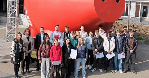 Heute noch Ludwigsburg, morgen vielleicht die Wall Street: Die Siegerteams beim Planspiel Börse wurden von der Kreissparkasse Ludwigsburg geehrt.