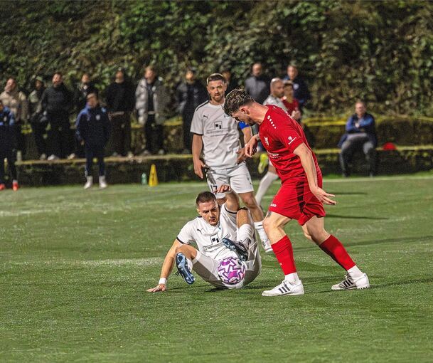 In der Auseinandersetzung ist es in der Schlussphase zu kleineren Rangeleien gekommen.