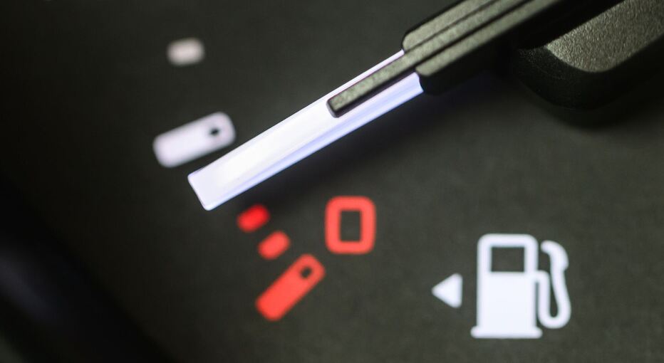 Tankanzeige im Auto