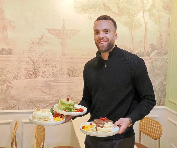 Eric Massing betreibt zusammen mit seiner Lebensgefährtin Cathy Nguyen das Café Soufflé in der Ludwigsburger Innenstadt.