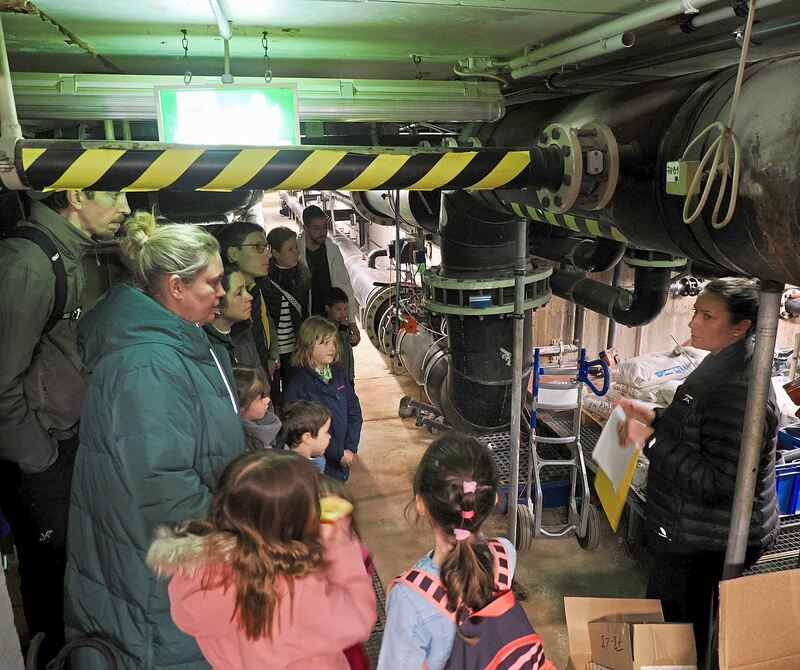 Einblicke in die Technik.