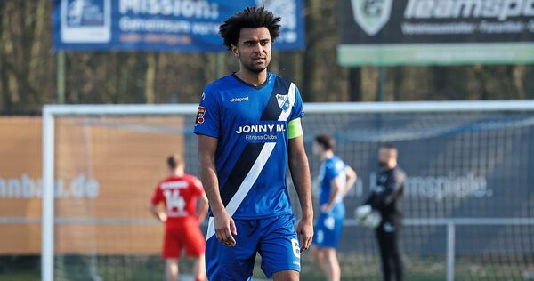 Muss mit Gelb-Rot vom Platz: Kapitän Kevin Ikpide.