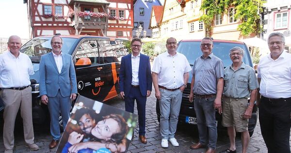 Zum Start des VVS-Riders in Besigheim strahlen noch alle um die Wette – doch zum Jahresende wird das Angebot eingestellt.