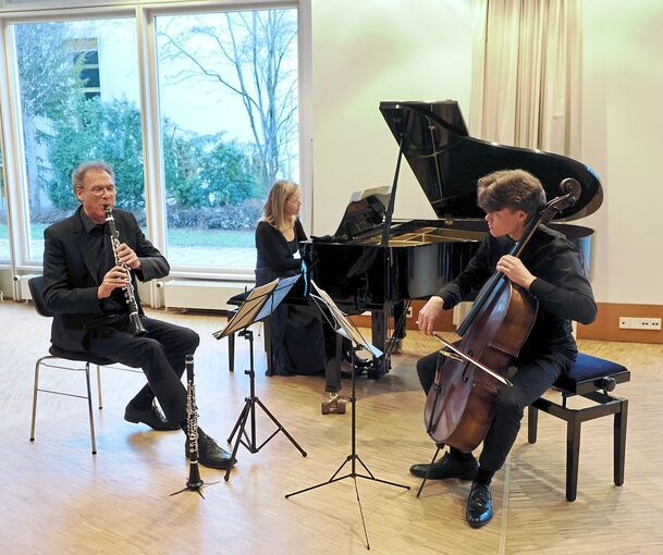 Premiere eines echten Familien-Terzetts: Das Galeriekonzert des Kaiser-Trios im Museum im Kleihues-Bau.