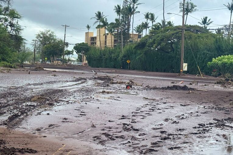 Unwetter auf Hawaii