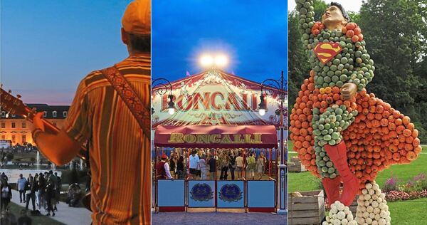 Straßenmusik, Zirkus, Kürbis: Das und mehr gibt es in diesem Jahr im Blühenden Barock.