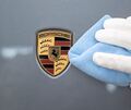 Ein Porsche ist in Freiberg beschädigt worden.