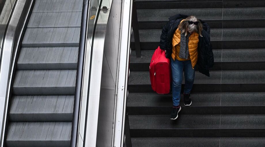 Rolltreppen am Hauptbahnhof
