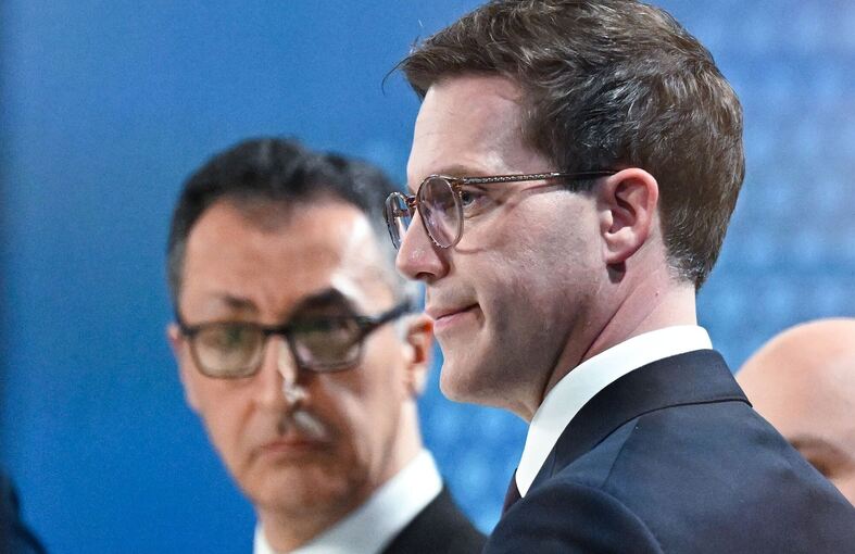 Cem Özdemir und Manuel Hagel