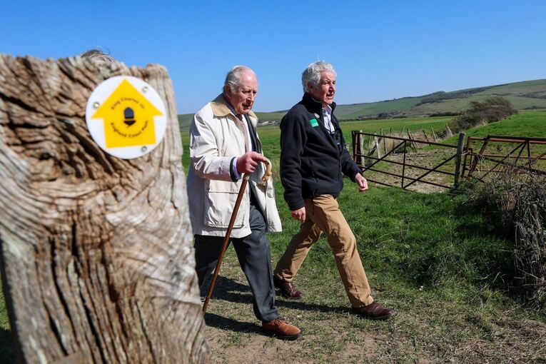 König Charles III. eröffnet Naturschutzgebiet König Charles III. eröffnet Naturschutzgebiet