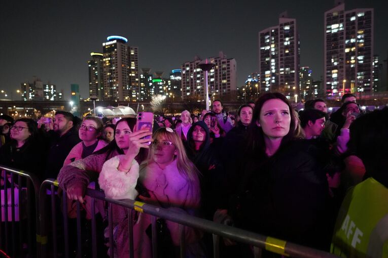 Vor Comeback-Konzert von BTS Vor Comeback-Konzert von BTS