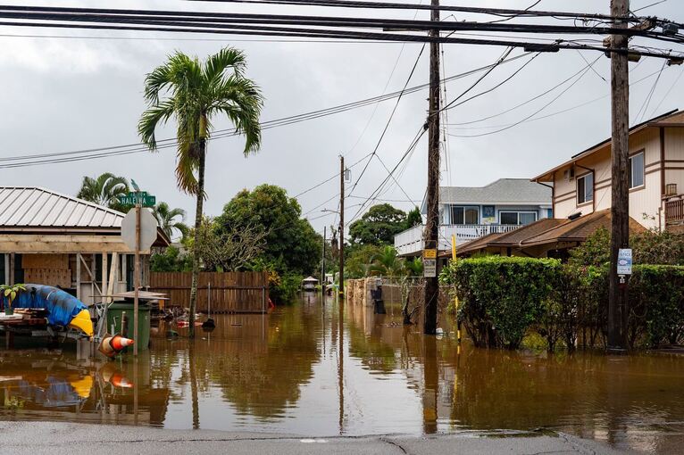 Überschwemmungen in Hawaii Überschwemmungen in Hawaii