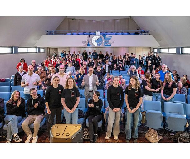 Groß ist die Anzahl der Geehrten bei der Ehrungsmatinee in Besigheim.