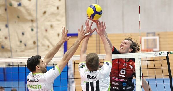 Barock Volleys sichern sich den sechsten Platz: Ben-Simon Bonin und der MTV.