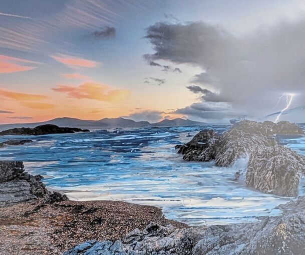 Die Fotocollage einer Kursteilnehmerin.