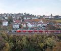 Eine S-Bahn fährt auf der Panoramabahn im Stuttgarter Norden: Hier soll ab 2035 die neue S7 zwischen Heimerdingen und Vaihingen Eine S-Bahn fährt auf der Panoramabahn im Stuttgarter Norden: Hier soll ab 2035 die neue S7 zwischen Heimerdingen und Vaihingen verkehren.