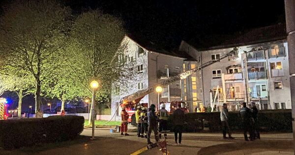 Großes Feuerwehraufgebot am Montagabend im Kornwestheimer Stotzgebiet.