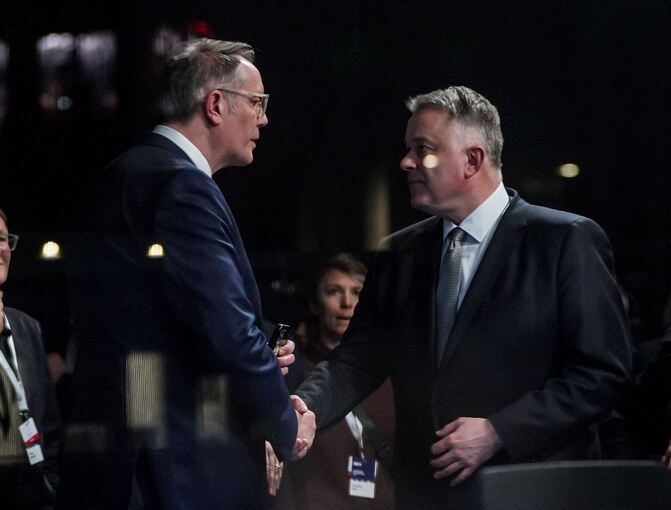 Der abgewählte und der wohl neue Ministerpräsident