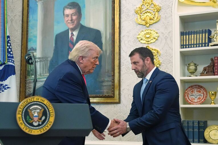 Vereidigung von US-Heimatschutzminister Mullin Vereidigung von US-Heimatschutzminister Mullin