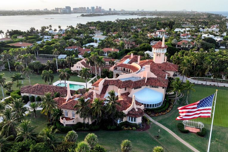 Trumps Anwesen Mar-a-Lago in Florida Trumps Anwesen Mar-a-Lago in Florida