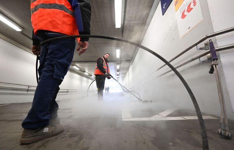 Deutsche Bahn: Frühjahrsputz in Baden-Württemberg