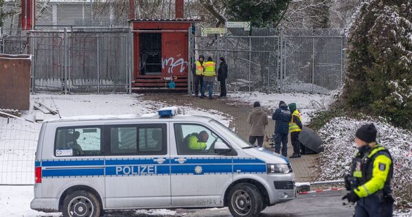 Polizei beim Stromausfall Berlin
