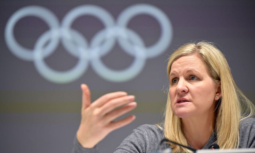 IOC-Präsidentin Kirsty Coventry IOC-Präsidentin Kirsty Coventry