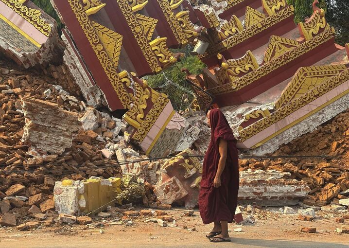 Ein Jahr nach dem Erdbeben in Myanmar Ein Jahr nach dem Erdbeben in Myanmar