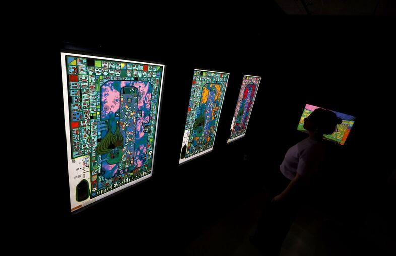 Ausstellung im Kunstforum Hundertwasser Ausstellung im Kunstforum Hundertwasser