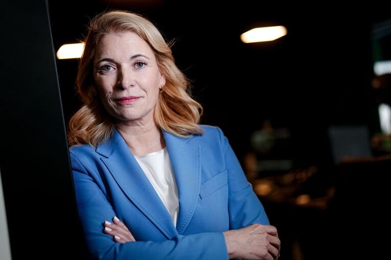 Bahnchefin Evelyn Palla Bahnchefin Evelyn Palla