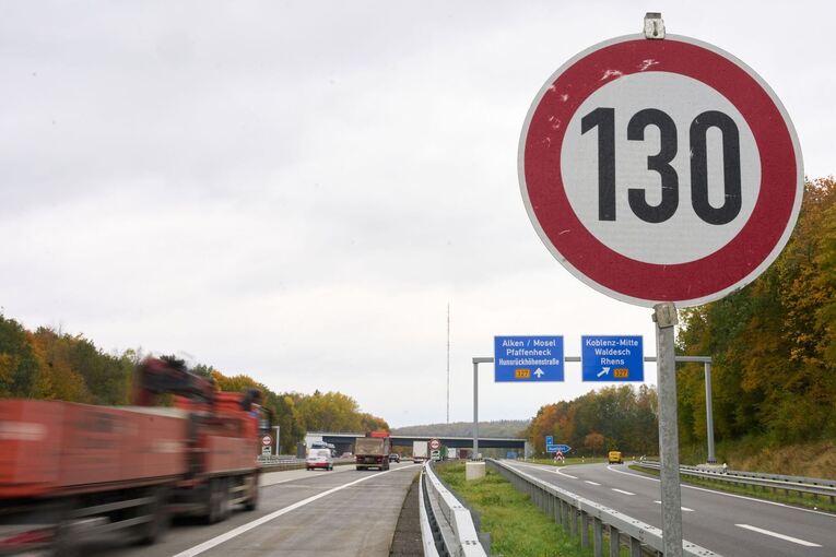 Tempolimit auf der Autobahn