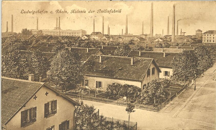 BASF-Arbeitersiedlung in Ludwigshafen-Hemshof BASF-Arbeitersiedlung in Ludwigshafen-Hemshof