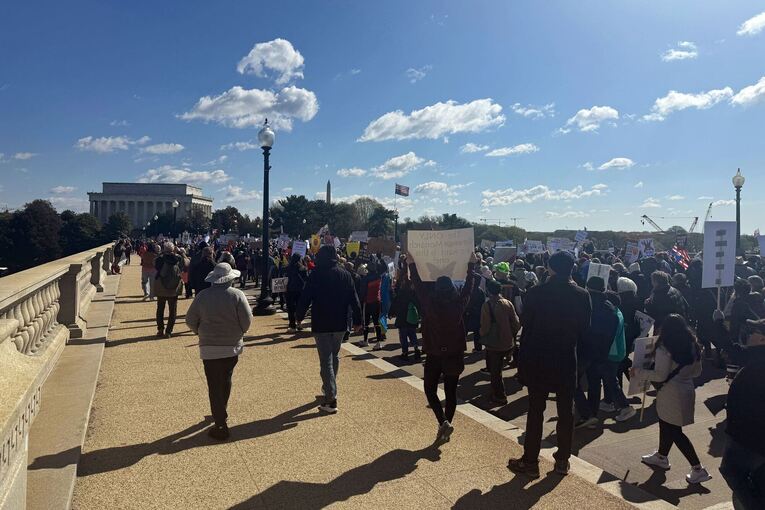 «No Kings»-Demonstration in Washington
