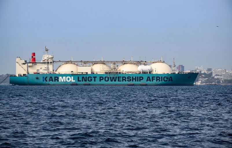 LNG-Tanker im Senegal