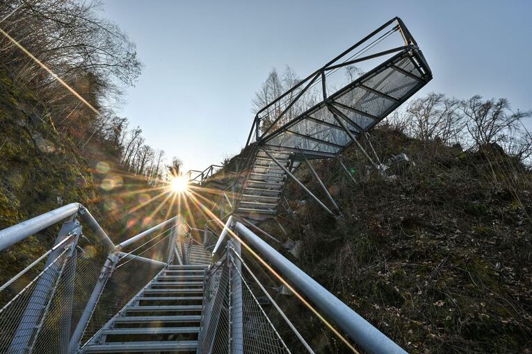 Wiedereröffnung Marienschlucht bei Allensbach Wiedereröffnung Marienschlucht bei Allensbach