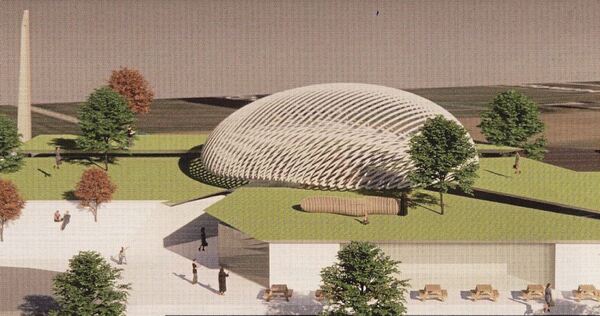 Das Modell der in Vaihingen geplanten Moschee der Kulturen.