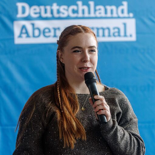 AfD-Jungpolitikerin Julia Gehrckens AfD-Jungpolitikerin Julia Gehrckens