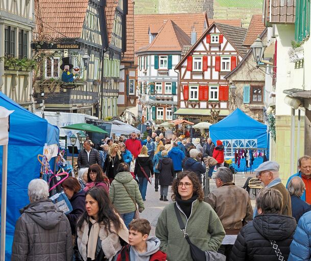 Ganz schön was los in der Innenstadt.