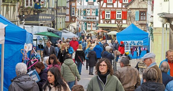 Ganz schön was los in der Innenstadt.