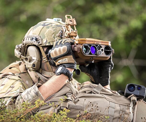 Militärisches Beobachtungsgerät für Soldaten aus dem Hause Safran. Systeme wie diese sollen bald in Ludwigsburg entwickelt werden.