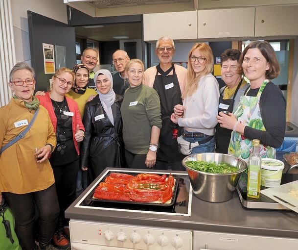 Beim monatlichen Kochen steht das Miteinander im Mittelpunkt.