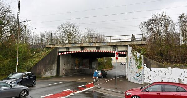 Die Bahnunterführung an der August-Bebel-Straße wird nach Ostern gesperrt.