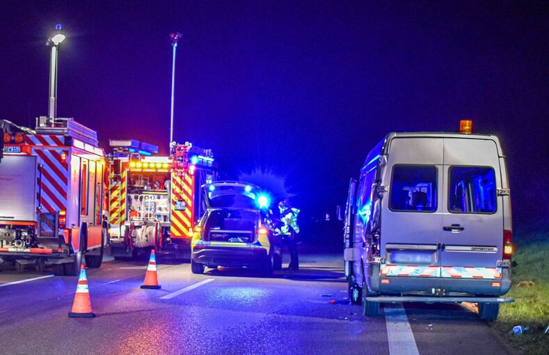 Tödlicher Unfall nach Autopanne auf A6 bei Neuenstein Tödlicher Unfall nach Autopanne auf A6 bei Neuenstein