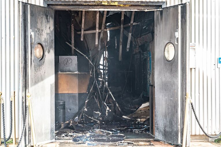 Großbrand in Kehler Disco