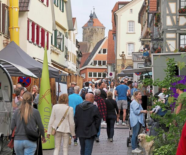 Die Veranstaltungen des MCB – hier ein Feierabendmarkt im Juni 2025 – beleben die Stadt.