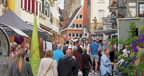 Die Veranstaltungen des MCB – hier ein Feierabendmarkt im Juni 2025 – beleben die Stadt.