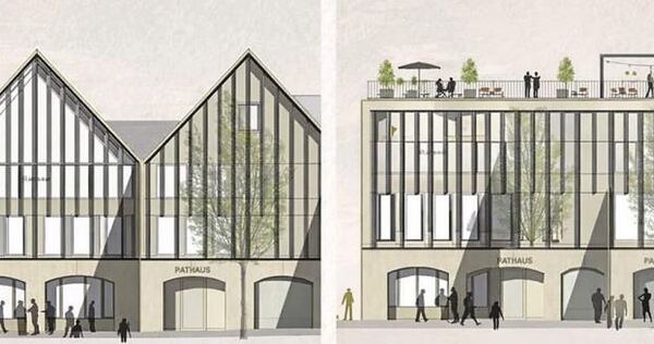 Gibt es auf dem Rathaus des Steinheimer Rathauses bald einen Biergarten?