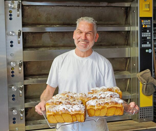 Marcus Kaiser weiß, wie der Hefezopf gelingt.