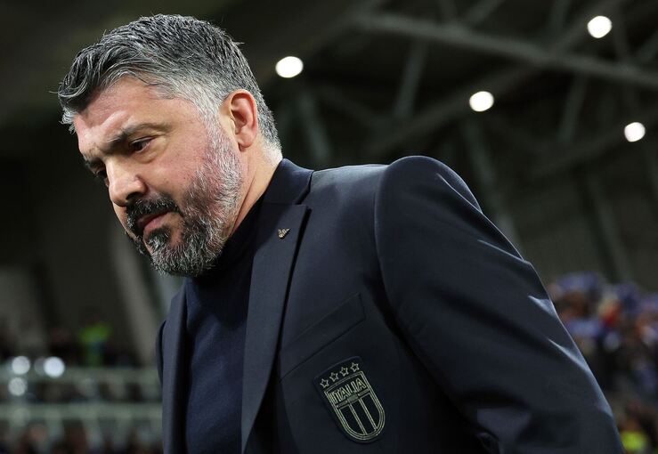 Italiens bisheriger Nationaltrainer Gennaro Gattuso Italiens bisheriger Nationaltrainer Gennaro Gattuso